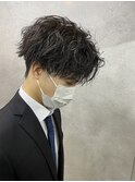 【前下がりツイストスパイラル】