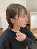 外ハネボブヘア