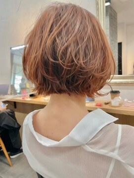 エニ 自由が丘(ENi) マチルダボブ/ピンクベージュ/インナーグレージュ[自由が丘駅]