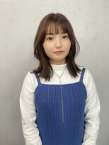 アット(at...)&nbsp;【ミルクティーベージュ×切りっぱなし】