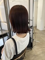 スクエアペア(SQUARE PAIR) 外ハネボブ　奈良/ショートヘア/髪質改善