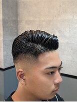 グロウヘアワークス トウキョウ(grow hair works tokyo)&nbsp;Grow hair works tokyo/  七三スキンフェード