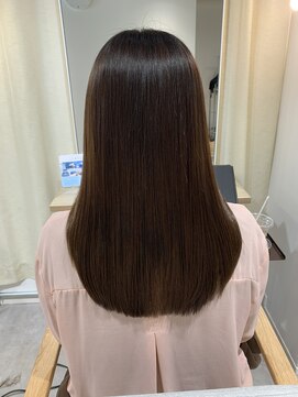 ニコ(niko) 【二村】思わず触りたくなる艶髪　髪質改善髪質改善ストレート