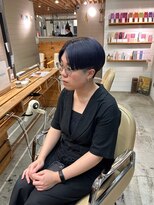 メロウマン(mellowman)&nbsp;[立川/mellowman]ハンサムショート/センターパート