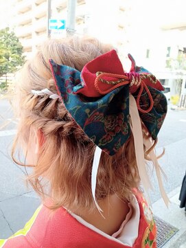 リアンヘアサロン(Lian hair salon) ハーフアップ