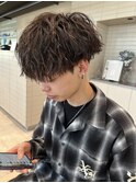ツイストスパイラル_波巻きパーマ_波巻きスパイラル