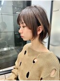 ☆横顔が可愛いショートウルフ　ボブウルフ　ウルフカット