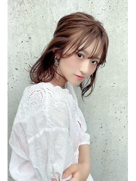 ニスル センター南店(NISURU) 似合わせカット/大人ガーリー/ダークアッシュ/着物/センター南