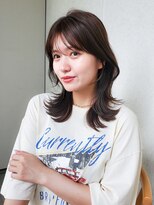 ガーデン オオタカノモリ(garden otakanomori)&nbsp;20代30代40代おくれ毛くびれスタイル前髪韓国レイヤーカット