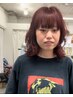 カット＋ブリーチなしダブルカラー￥16,000