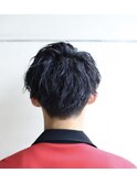 波巻きパーマ(ハーフアップver.)