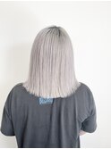 透明感シルバー