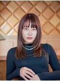 《benji》前髪ありのレイヤースタイル