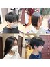 学生限定カット＋トリートメント＋眉毛カット￥6980～8030 → ￥3465～4752