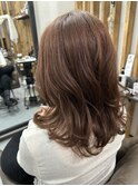 春カラー　ラベンダーピンクベージュ