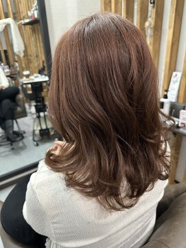 ビューティーガレージ カワゴエ(Beauty Garage Kawagoe) 春カラー　ラベンダーピンクベージュ