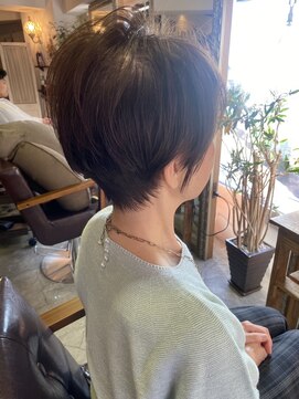 リノア(LINOA) 30代40代50代小顔ショートボブ丸みショートカット