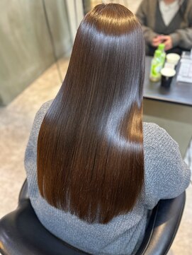 スティル ヘアアンドアイラッシュ(STILL hair&eyelash) 艶々髪質改善ストレート