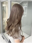 ハイトーングレージュカラー♪
