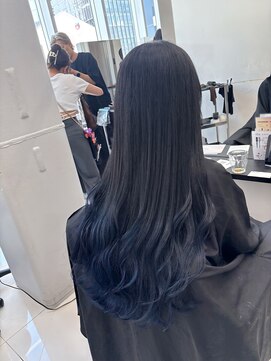 アライブ ハラジュク(ALIVE harajuku) 【ALIVE 夕貴】ブルーグラデーションカラー