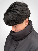 アノ(Ano.)&nbsp;大分ニュアンスパーマセンターパートフェザーパーマ毛流れパーマ