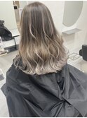 hairLux・浜松天王・三ヶ日・外国人さん風バレイヤージュ