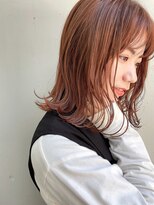 シロ(SiLO)&nbsp;ミディアム/テラコッタ/くびれヘア/天神大名/髪質改善/20代