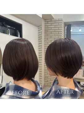 メモリーズ 銀座(Memories) ショートボブ絶壁解消ふんわりかわいい加藤