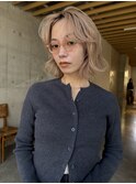 【KANON】ボブカットブロンド外国人風カラーペールピンク