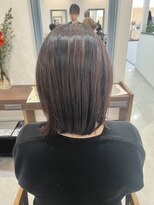 エミュ(emu.)&nbsp;ブリーチ無し白髪ぼかしハイライト