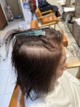 ルフュージュ バイ プロデュース 相模大野店(Refuge by Produce) 【人気No1/白髪ボカシ】カット+白髪ぼかしカラー【髪質改善】