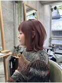 春らしいカシスカラー