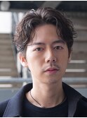 渋谷アクティブショート緩めルーズショートパーマシャドウパーマ