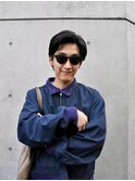 大人メンズビジネスヘアー