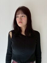 ヘアーオーパス 暗髪ロング(バングあり)