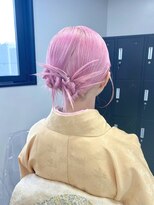 ベレーザ 渋谷(BELEZA)&nbsp;6081_ホワイトピンクアッシュハイトーンカラーピンクメッシュ