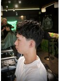 ローテーパー×コールドパーマ