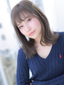 アグ ヘアー レント 巣鴨店(Agu hair rent) ☆外はねミディ×グレージュ☆