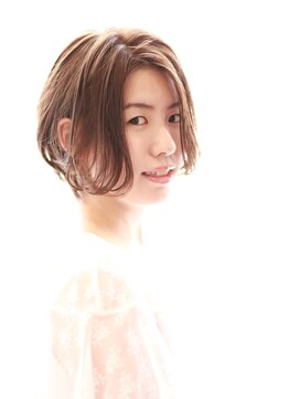ヘアーサロン エクラ(HAIR SALON eclat) 大人可愛い前下がりショートボブ☆美シルエット☆