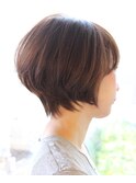 【３０代・４０代・５０代】後頭部の丸みが綺麗なショート