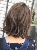【unopulir永尾】アッシュブラウン☆くびれミディ