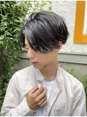 前下がりセンターパート×ナチュラルウェーブ［liberta/植松