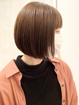 メイクス 表参道(MAKE'S omotesando) ［福嶋潤也］14/カーキグレージュ/大人かわいい/ボブ/髪質改善