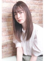 ニスル センター南店(NISURU）&nbsp;似合わせカット/大人ガーリー/ダークアッシュ/着物/センター南