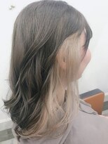 ユッカ エルア 武庫之荘南口(YUCCA elua)&nbsp;【elua 長田】透け感グレージュ