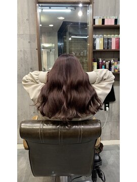 ラフ(LAFF) #黒髪#ボブルフ#ネビージュ#小顔#ワンレン