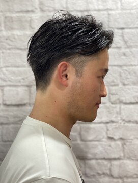 グレイスフルバーバー 赤坂見附店 社会人におすすめ！73アップバンク(赤坂、床屋、バーバー）