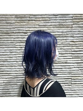 ビス ヘア アンド ビューティー 西新井店(Vis Hair＆Beauty) 20代30代大人可愛いダブルカラーブリーチイルミナカラー