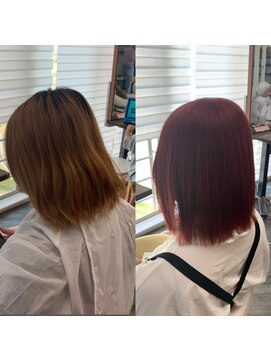 クラン ヘアーアンドスタジオ(CLAN hair & studio) #沖縄美容室#沖縄ハイトーン#沖縄プルエクステ#エクステ
