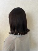 切りっぱなしボブ/外ハネ/バーム